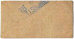 Pullman Check #1391, Back Side, 1950